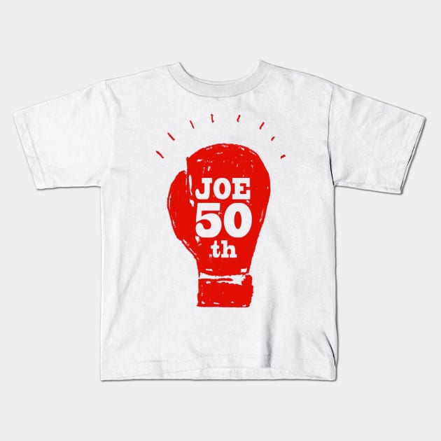 ROCKY JOE 50th_MEGALO BOX Kids T-Shirt by The Metafox Crew Shop